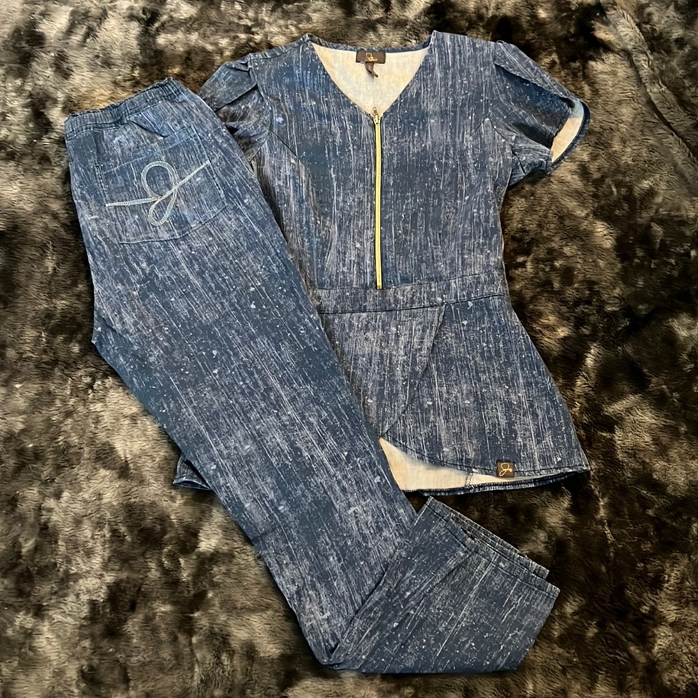 Jaanuu Denim Set